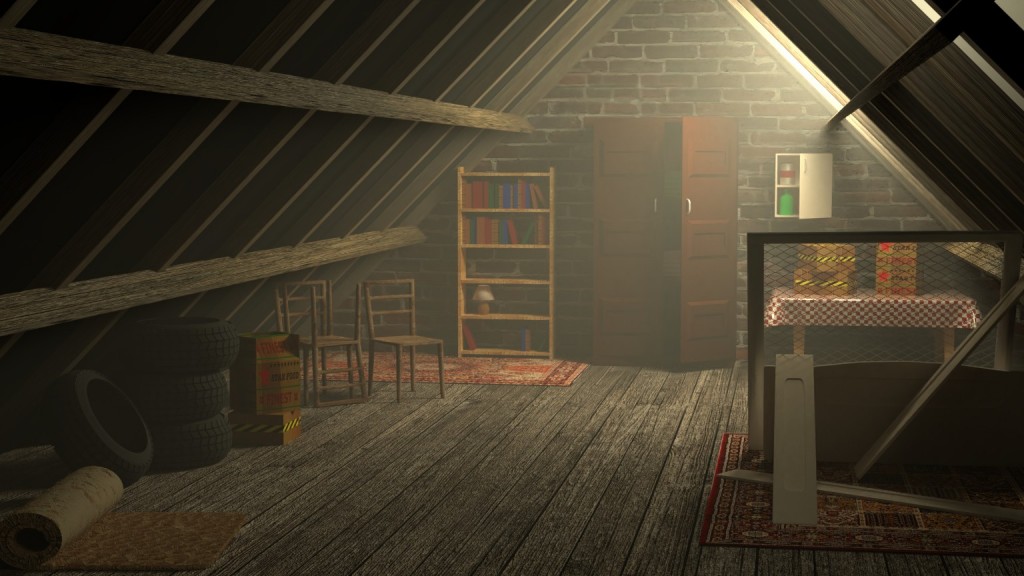 Old but tidy attic preview image 1